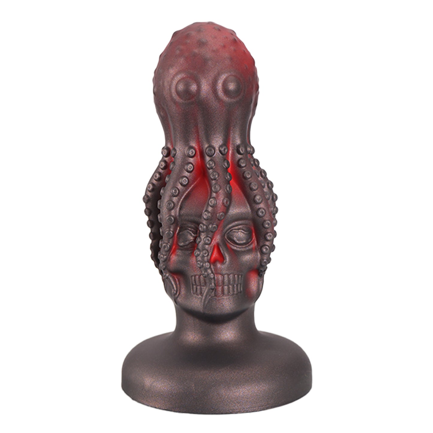 Oktopus Dildo Anal Dilatator Butt Plug - Alien Skull Monsterdildo Frauen Vaginal Masturbator