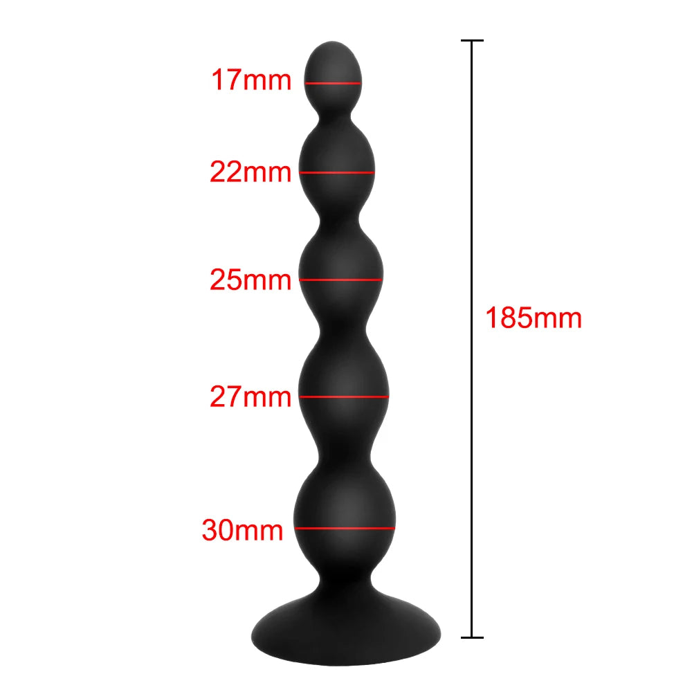 Perles anales télécommandées - Masseur de prostate vibrant avec plug anal