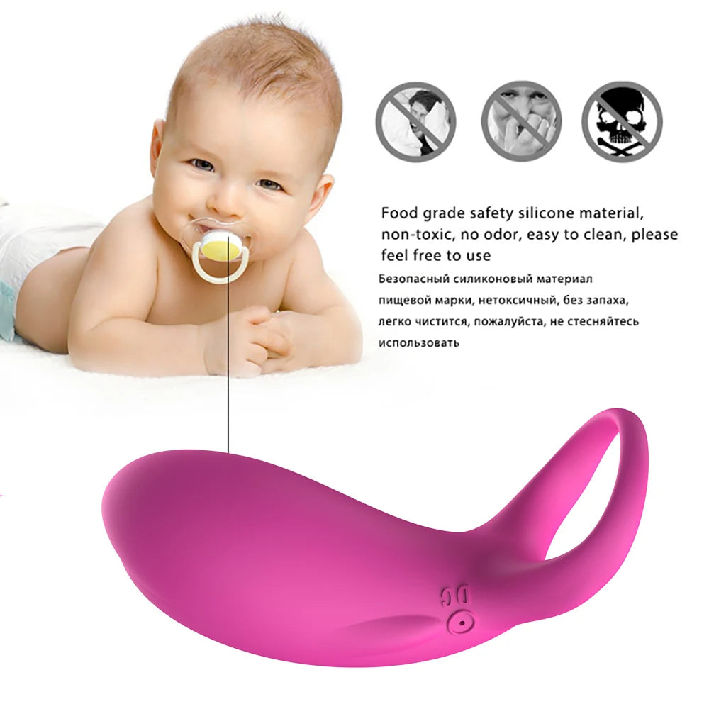 Vibromasseur vibrant pour culotte – 36 modes, anneau pénien, stimulateur clitoridien, jouets sexuels pour couples