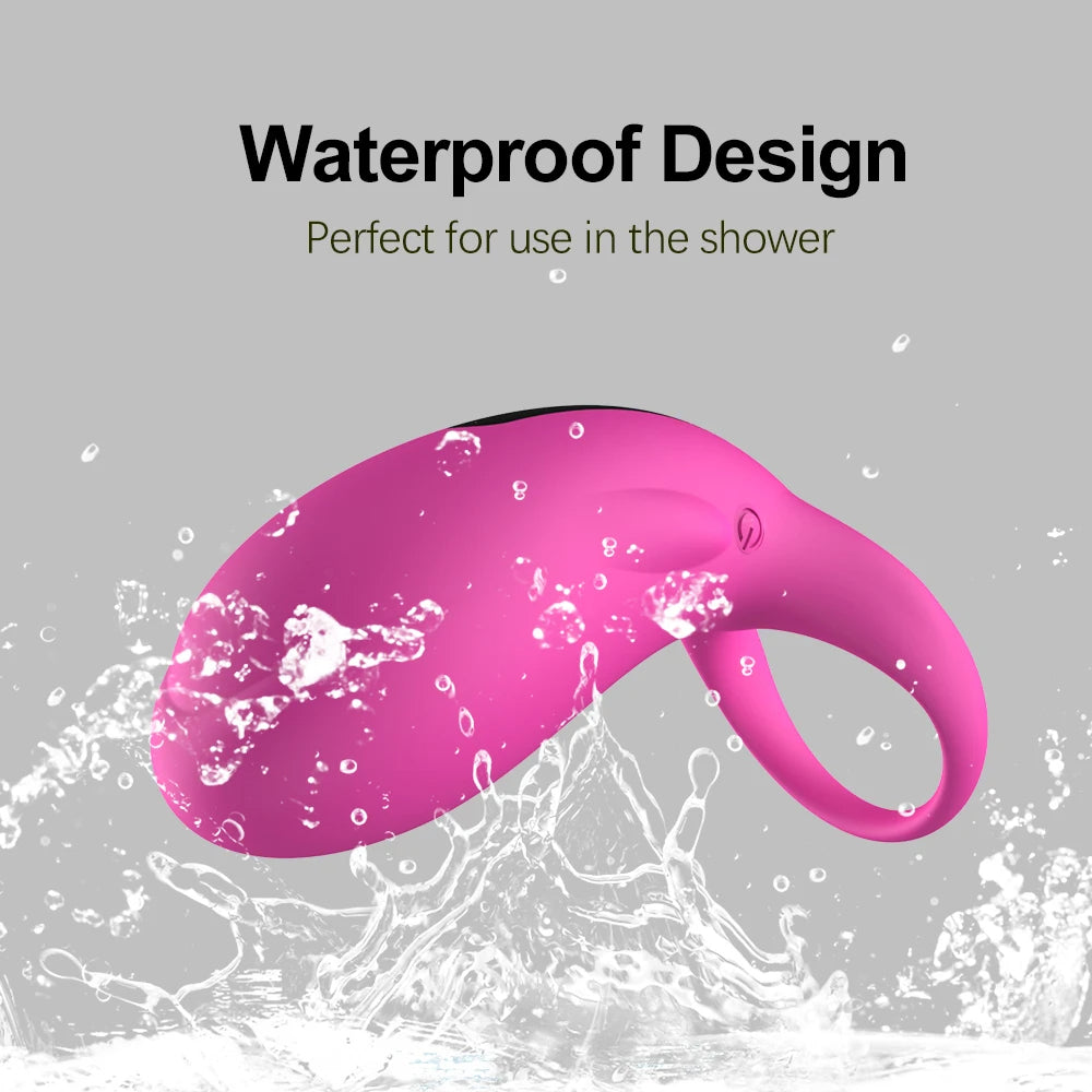 Vibromasseur vibrant pour culotte – 36 modes, anneau pénien, stimulateur clitoridien, jouets sexuels pour couples