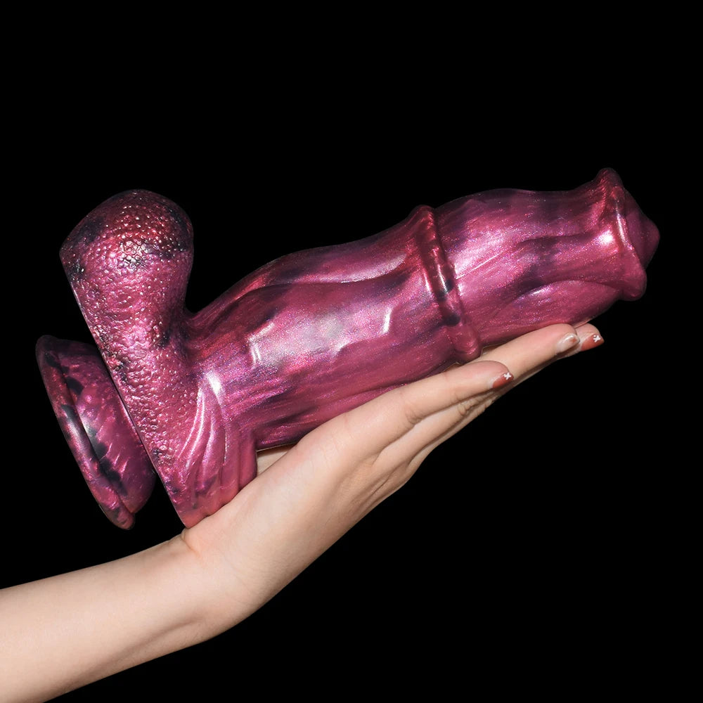 Fantasy Monster Godes Butt Plug - Loup Exotique Animal Gode Anal Silicone Femelle Sex Toy