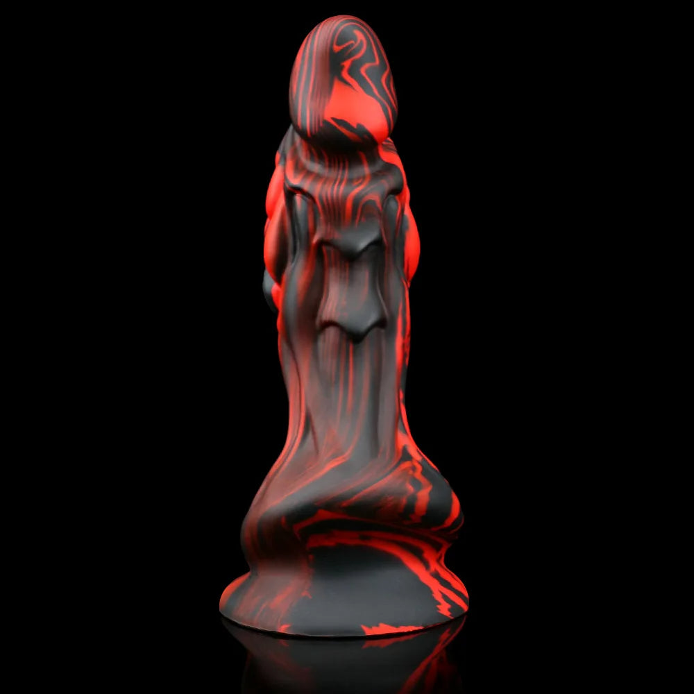 Riesiger Drachendildo-Analplug – exotische Monsterdildos Vagina-Prostata-Massagegerät