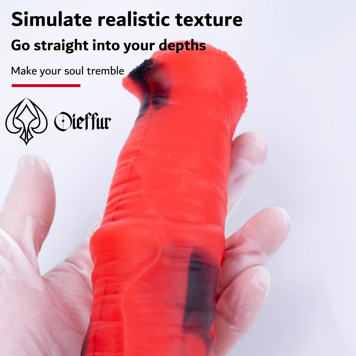 Monsterdildo Cock Sleeve Penisring Entender - Silikon-Verlängerungskondom Prostatamassager