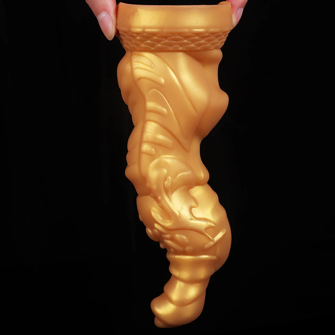 Big Giant Monster Dildo - Golden Dragondildo Alien Sex Toys for Women Masturbation
