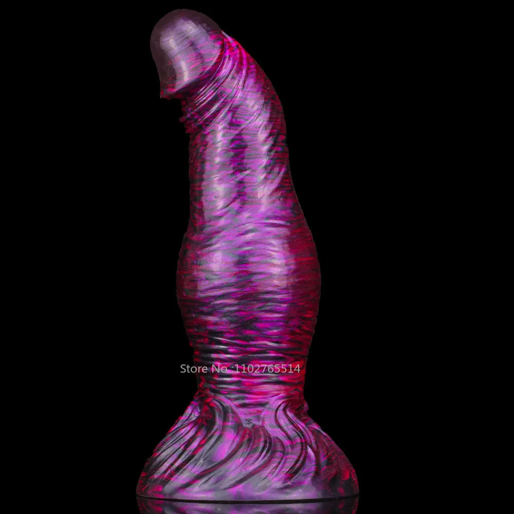 Exotischer Knoten-Analdildo-Buttplug – Realistischer Geoduck-Silikondildo, Sexspielzeug für Frauen