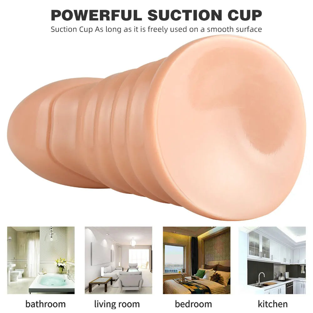 Großer Riesendildo-Buttplug – realistische Premium-Dildo-Sexspielzeuge aus Silikon