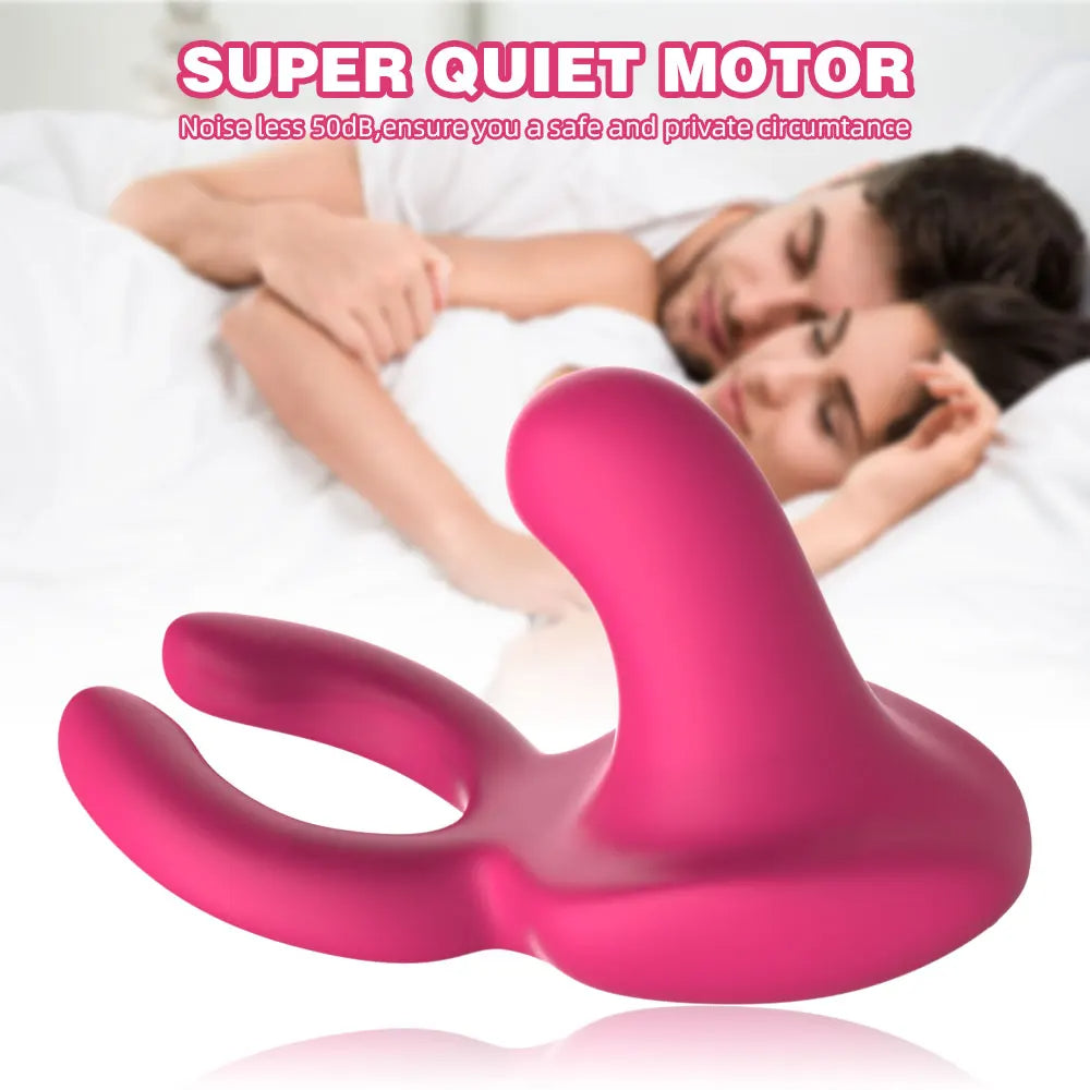 Vibrating Cock Ring Anal Plug - Remote Control Clit Clamp Dildo Vibrator Couple Pleasure