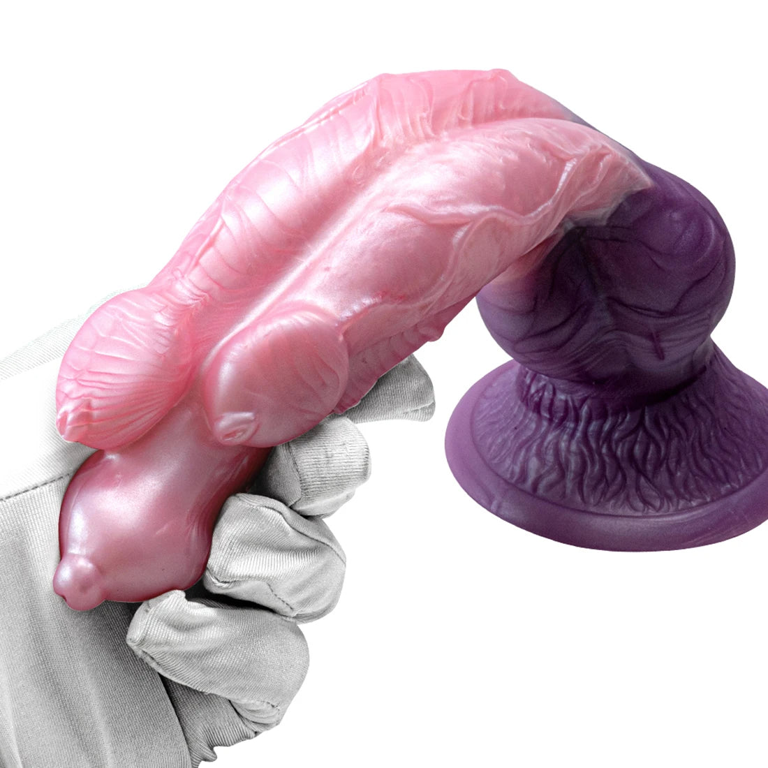 Realistic Thick Dog Dildo - 11 inch Monsterdildo Three Head Women Masturbating Sex Toys