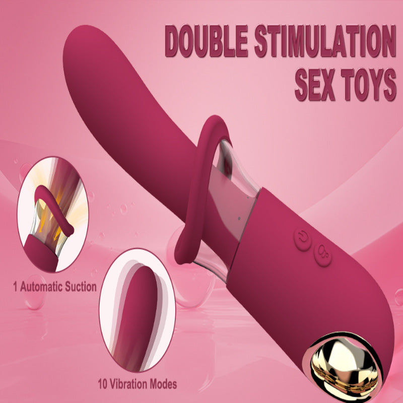Vibromasseur Big Tongue G Spot - Stimulateur de clitoris à ventouse buccale Jouets sexuels féminins