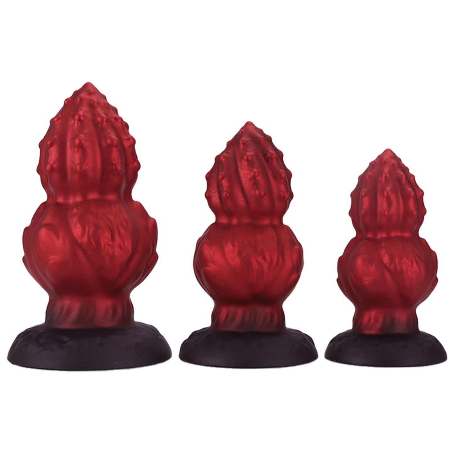 Walnut Monsterdildo Butt Plug - Silikon Anal Dilator Expander Vaginal Sexspielzeug für Männer Frauen