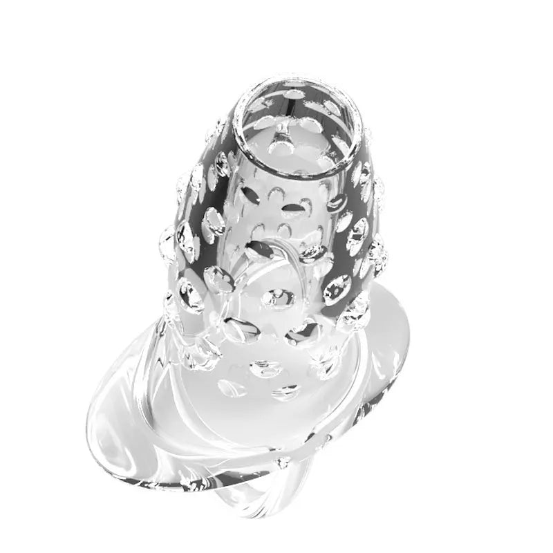 Agrandisseur de pénis à manchon Jelly Cock - Anneau de pénis retarde l'éjaculation Préservatif Sex Toy pour hommes