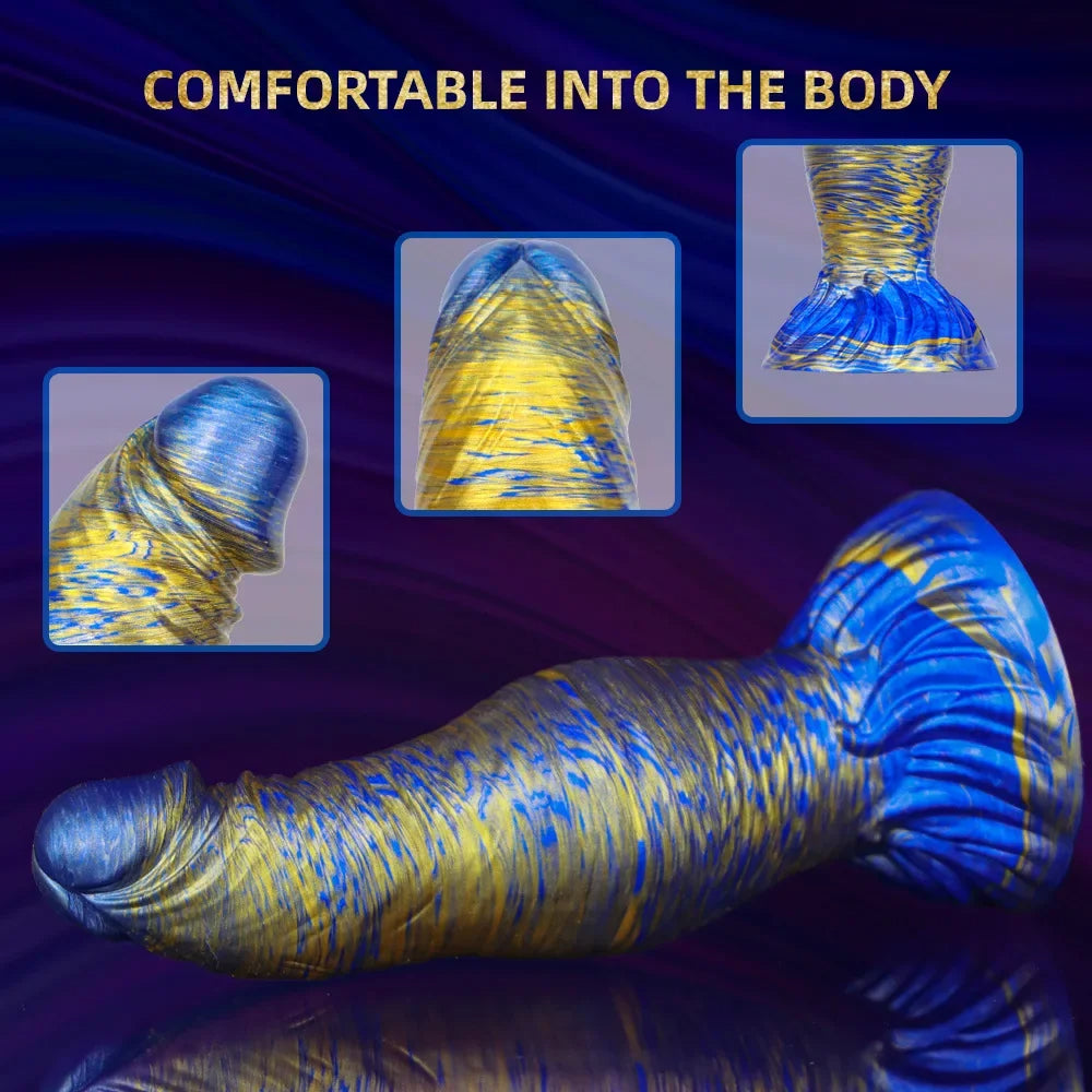 Exotischer Knoten-Analdildo-Buttplug – Realistischer Geoduck-Silikondildo, Sexspielzeug für Frauen