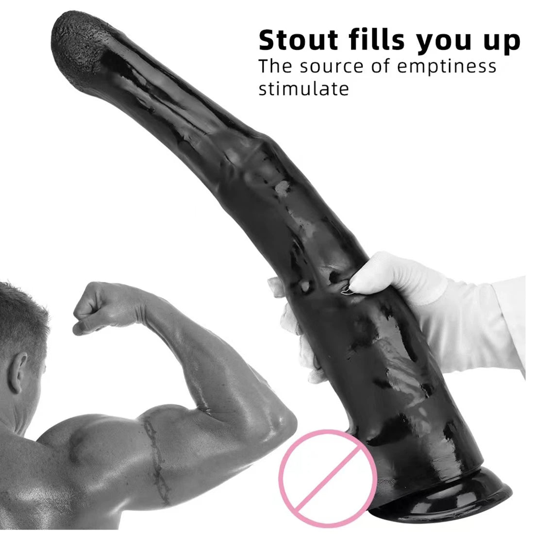 Groes Analdildo-Sexspielzeug riesige schwarze Dildos, Pferdetier-An Domlust Groes Analdildo-Sexspielzeug riesige schwarze Dildos, Pferdetier-An Domlust