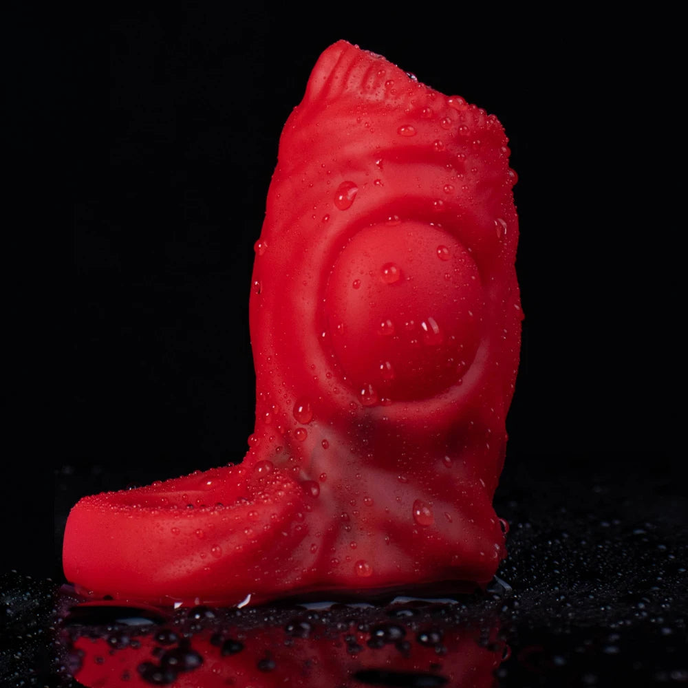 Monsterdildo Cock Ring Agrandisseur de manchon de pénis Sillicone Jouet sexuel extensible pour hommes