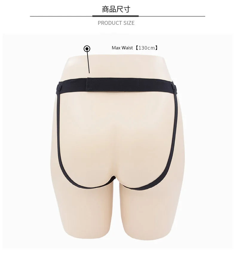 Sangle sur les jouets sexuels masculins de douille de coq - jeu réaliste de couple d'agrandisseur de pénis