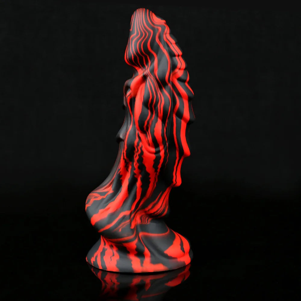 Riesiger Drachendildo-Analplug – exotische Monsterdildos Vagina-Prostata-Massagegerät