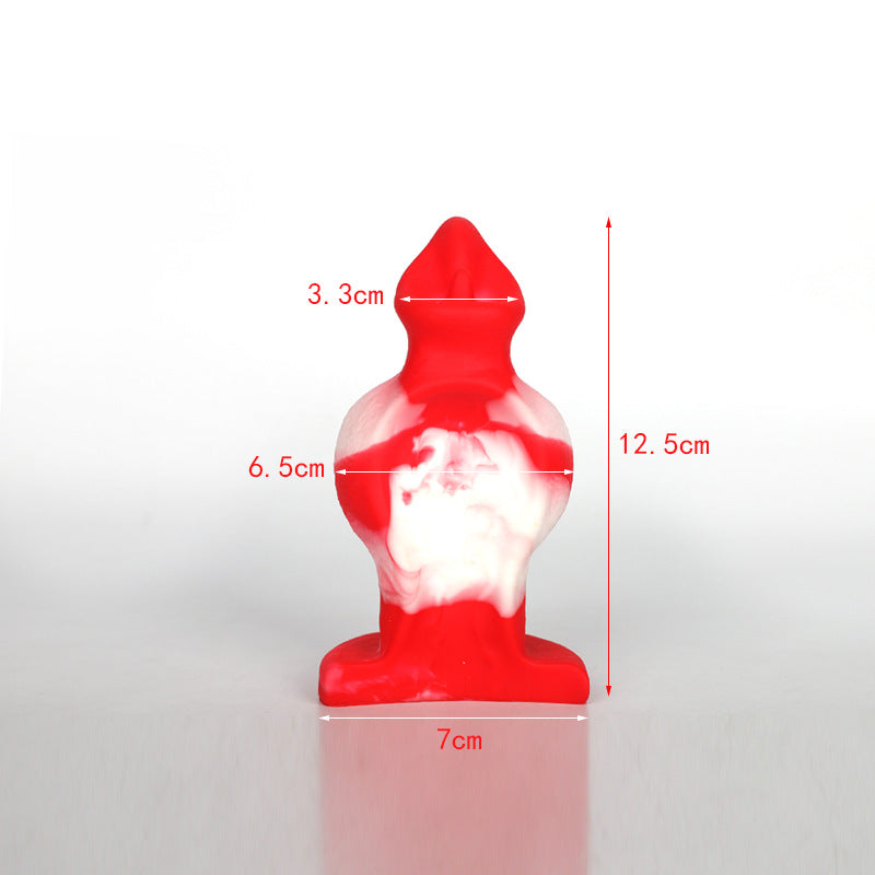 Tibetischer Mastiff Fantasy Dildos Butt Plug - Tierischer Hundedildo mit strukturiertem Vaginal- und Analsexspielzeug