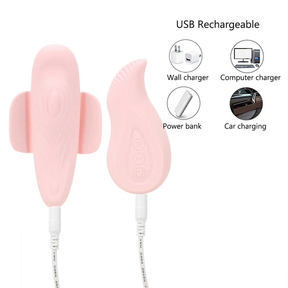 Culotte vibrante contrôlée par application - Vibromasseur portable pour femme avec stimulateur clitoridien