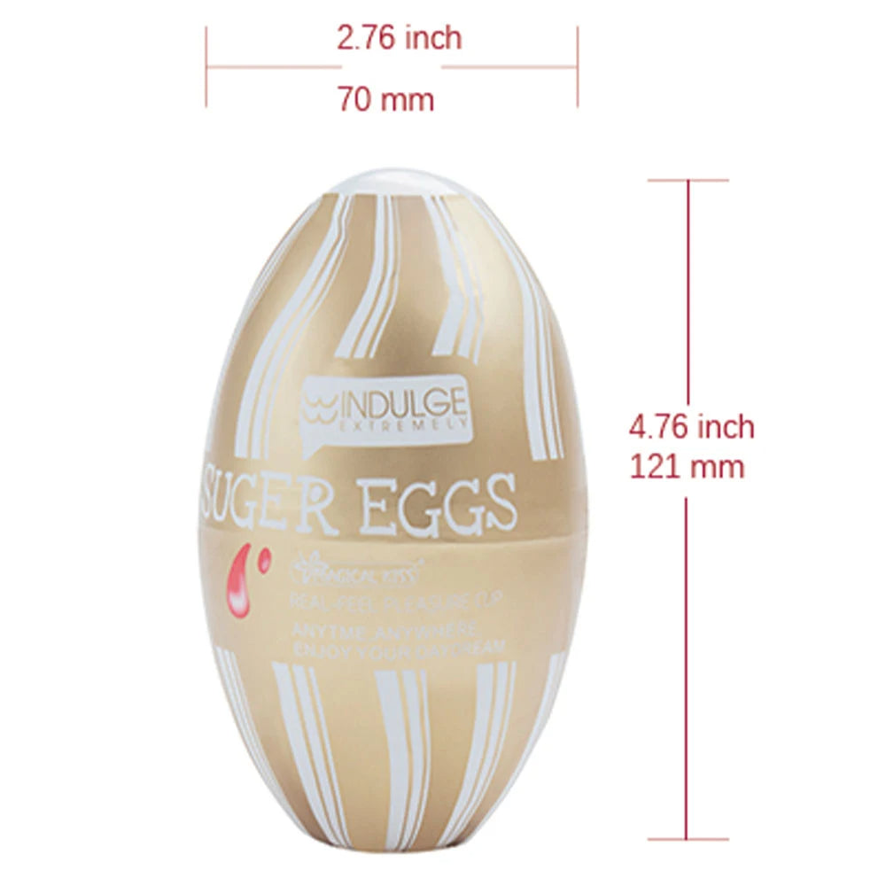 Tenga Egg Pocket Pussy Male Masturbator - Jelly Silicone Realistic Vagina Masturbation Sleeve