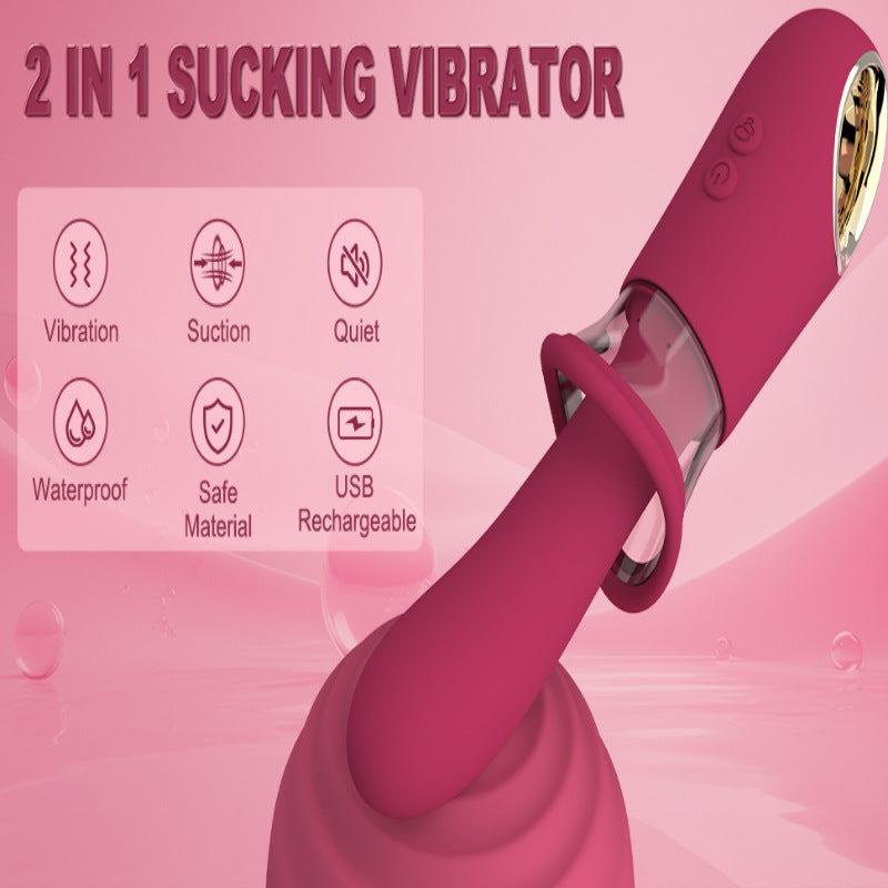 Vibromasseur Big Tongue G Spot - Stimulateur de clitoris à ventouse buccale Jouets sexuels féminins
