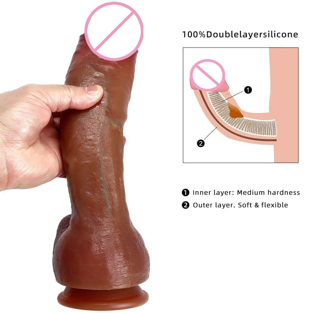 Gode réaliste avec prise anale, masseur de prostate, point G en Silicone, jouets sexuels pour femmes