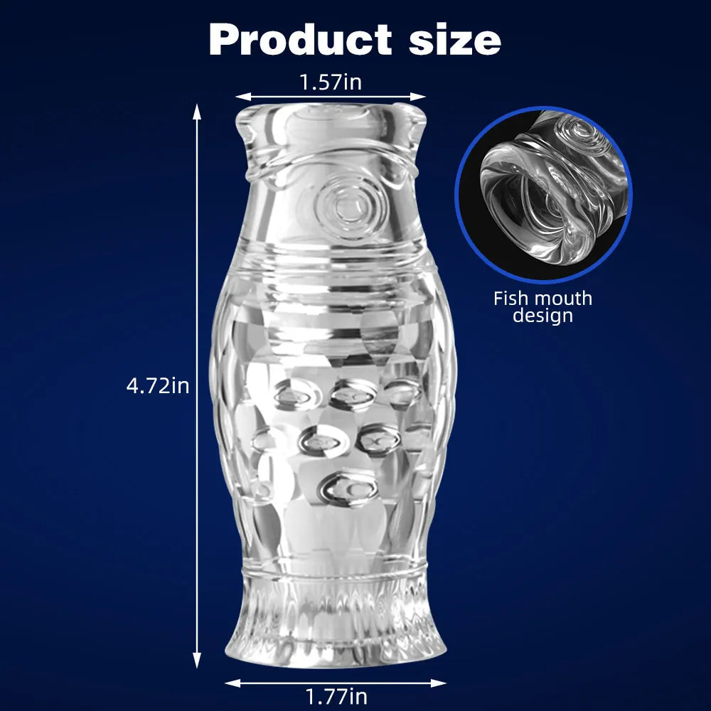 Male Masturbator Sleeve Adult Toys - Pocket Pussy Handjob Glans Training Male Sex Toys
