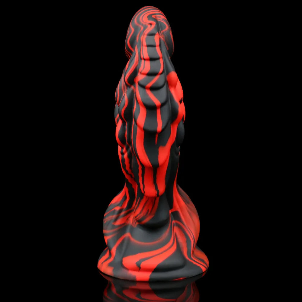 Riesiger Drachendildo-Analplug – exotische Monsterdildos Vagina-Prostata-Massagegerät