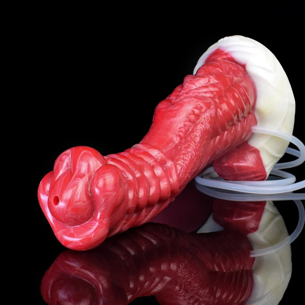 Godemiché monstre à Jet d'eau, Plug Anal en Silicone, jouets sexuels féminins