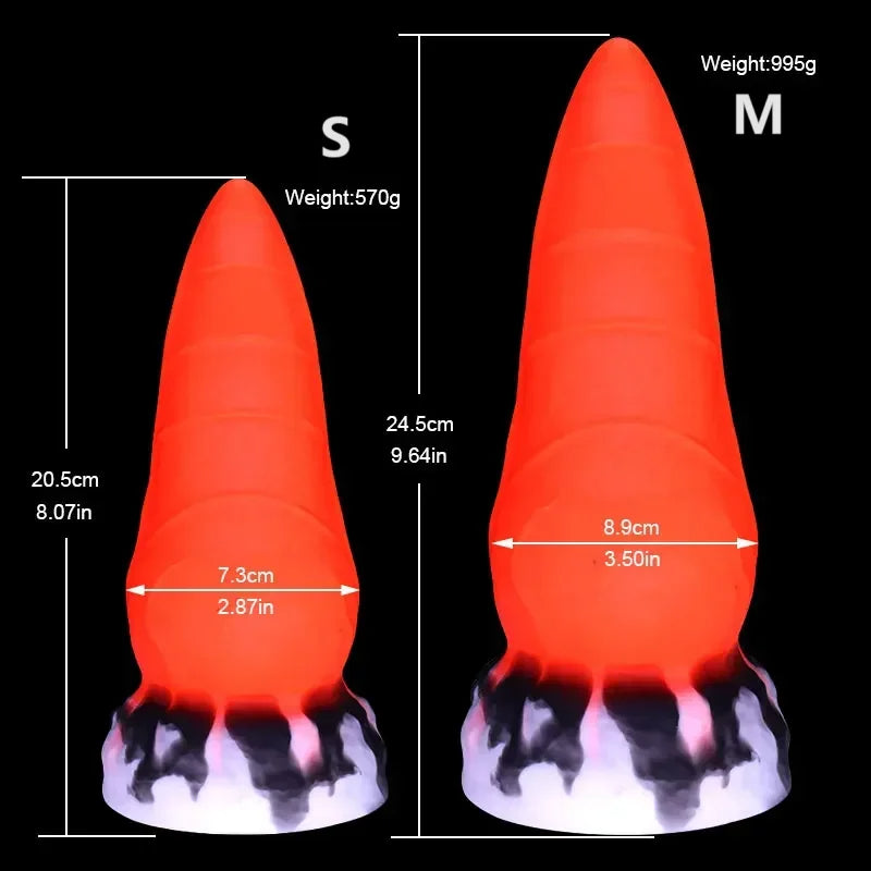 Oktopus Tentakel Dildos Butt Plug - Silikon Monsterdildo Anal Dilatator Sexspielzeug