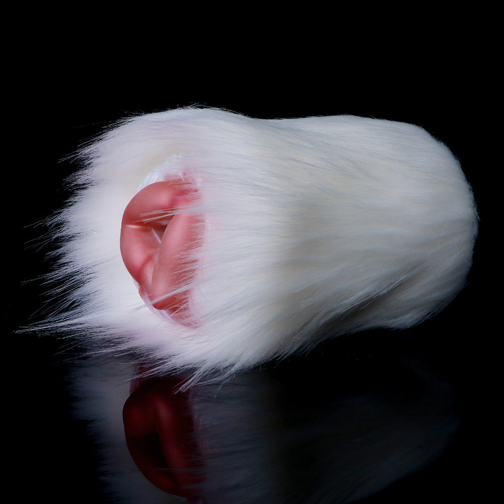 Animal Pocket Pussy Male Masturbation Cup - Lifelike Fur Monster Vaginal Penis Massage Sex Toy for Men