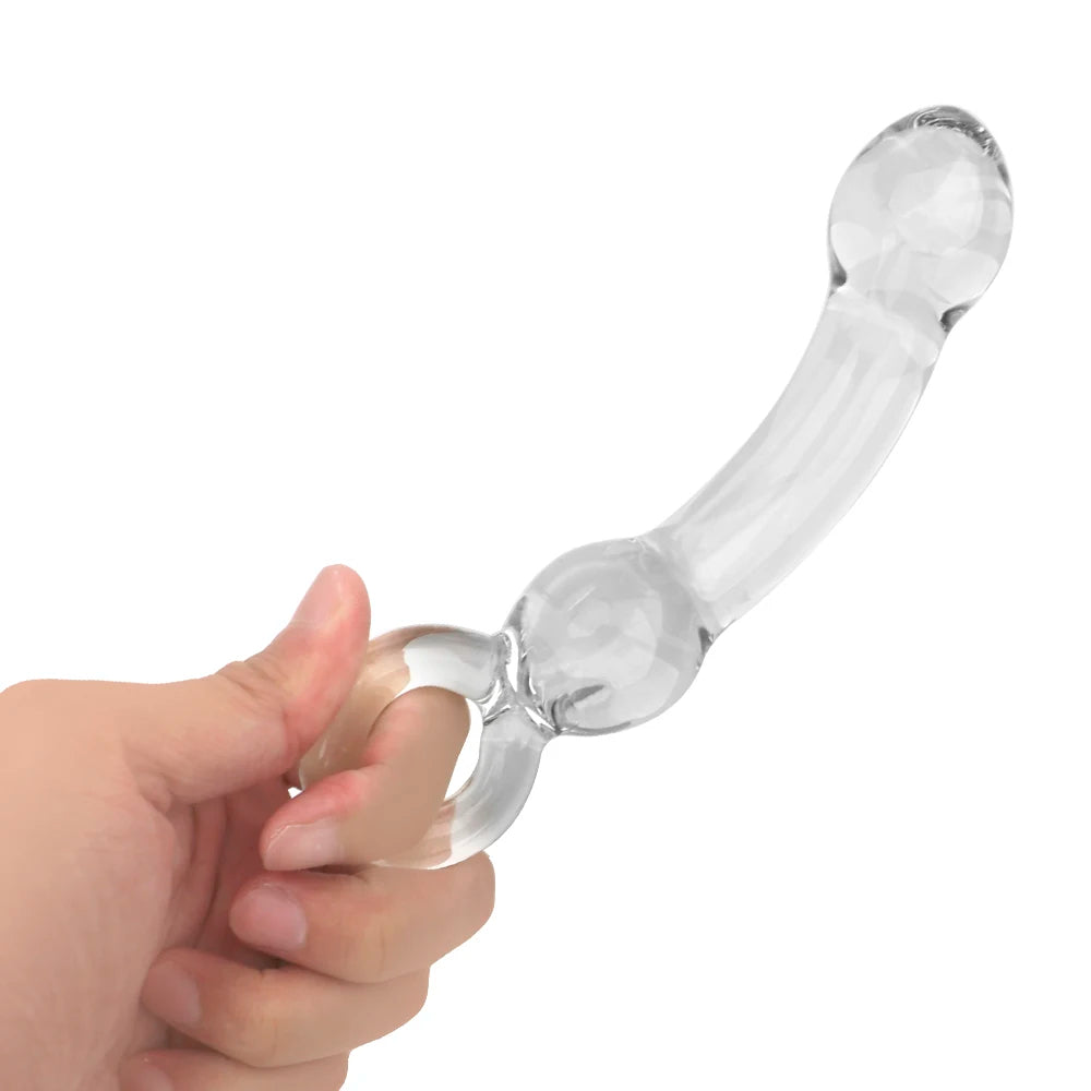 Glasdildo-Buttplug – Kristall-Analdildo, Prostata-Massagegerät, Sexspielzeug
