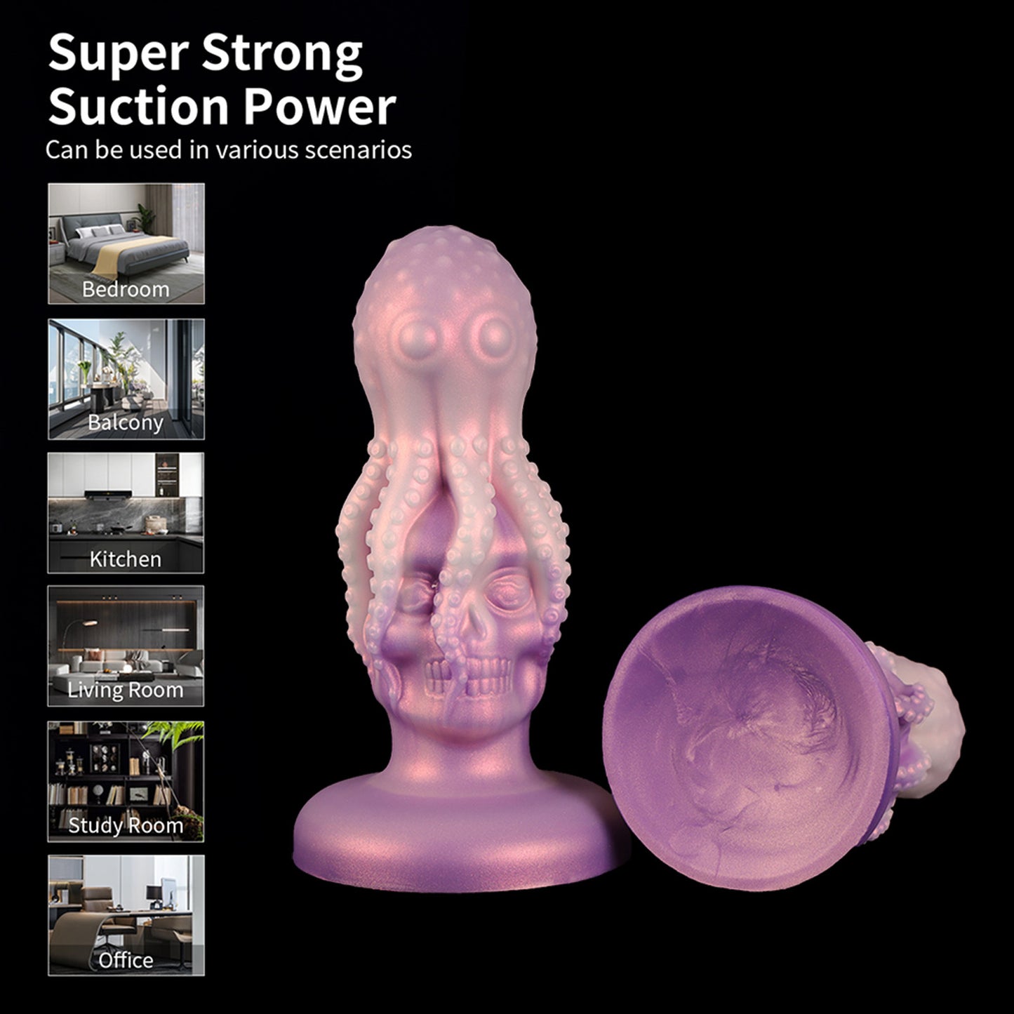 Plug anal de gode de tentacule de poulpe - Monsterdildo Silicone Vagianl Stimulateur Anal Sex Toy