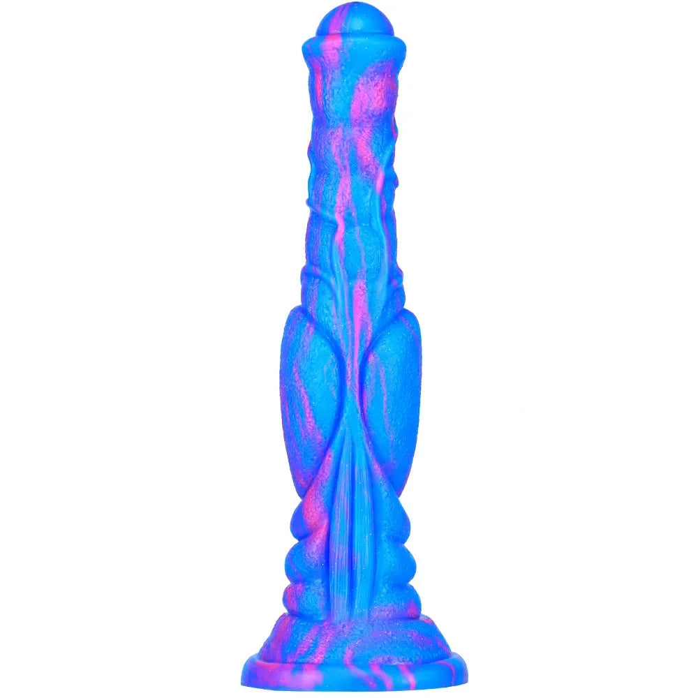 12 Zoll geknoteter Dildo-Buttplug – Fantasie-Sex mit Tierfrauen, Masturbation, Anal-Sexspielzeug
