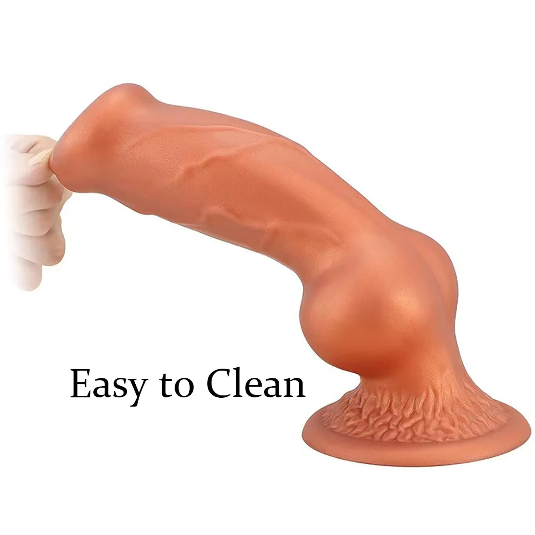 Großer Hundedildo, geknoteter Analplug – realistischer Tierdildo, Dilatator, Sexspielzeug für Frauen und Lesben