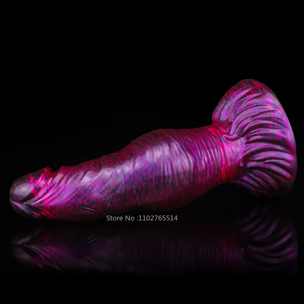 Exotischer Knoten-Analdildo-Buttplug – Realistischer Geoduck-Silikondildo, Sexspielzeug für Frauen
