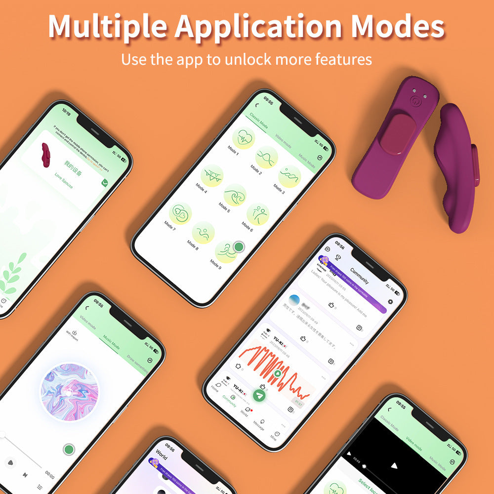 App-gesteuertes, vibrierendes Höschen-Sexspielzeug – tragbarer Klitoris-Stimulator, G-Punkt-Vibrator