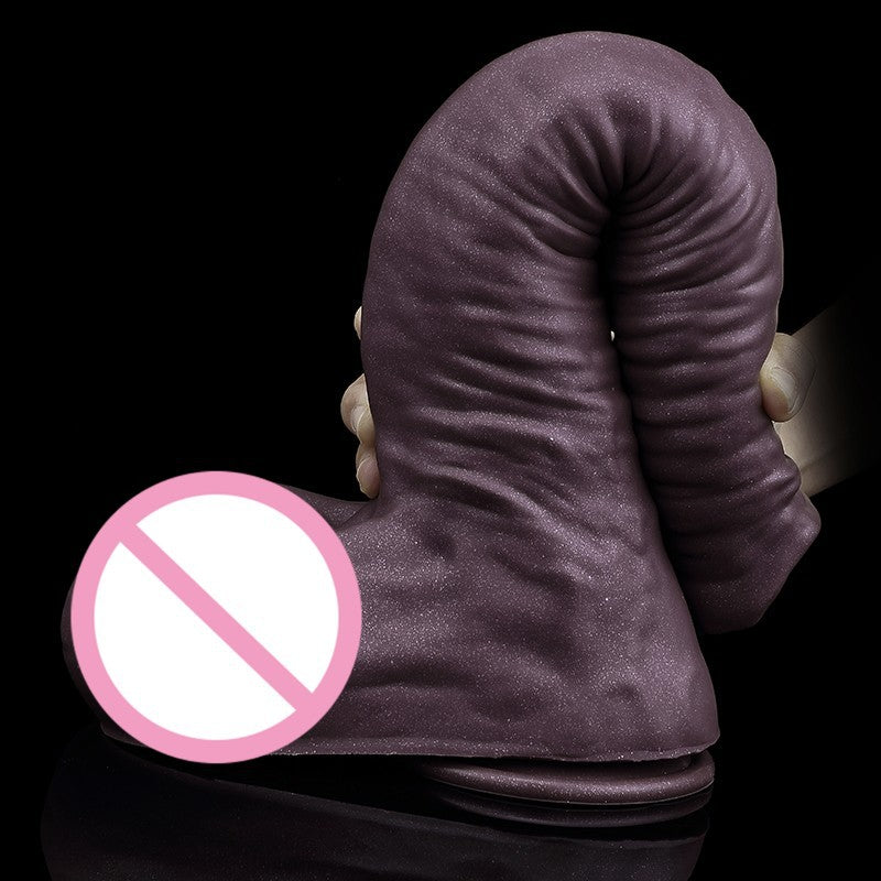 Gode anal en forme de pénis d'éléphant - Jouet sexuel réaliste en silicone pour femme
