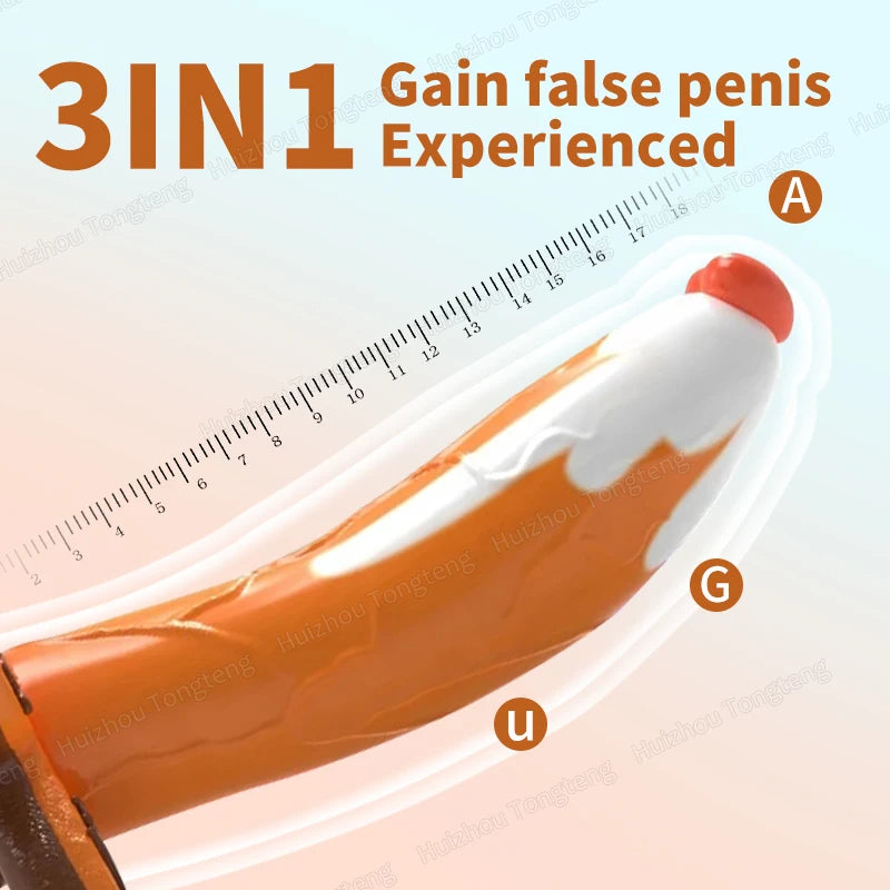 Sangle colorée sur gode godemichet anal - bonhomme en pain d'épice en silicone godes réalistes jouet anal