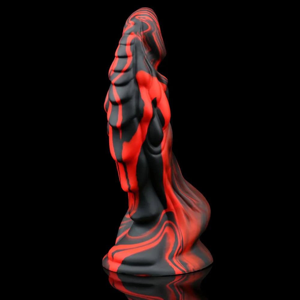 Riesiger Drachendildo-Analplug – exotische Monsterdildos Vagina-Prostata-Massagegerät
