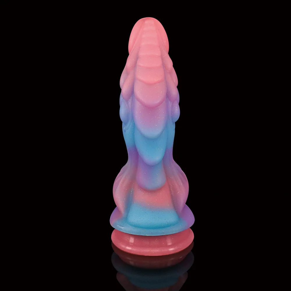 Leuchtender Monsterdildo-Buttplug – exotischer Drache, Analdildo, Sexspielzeug für Frauen und Männer