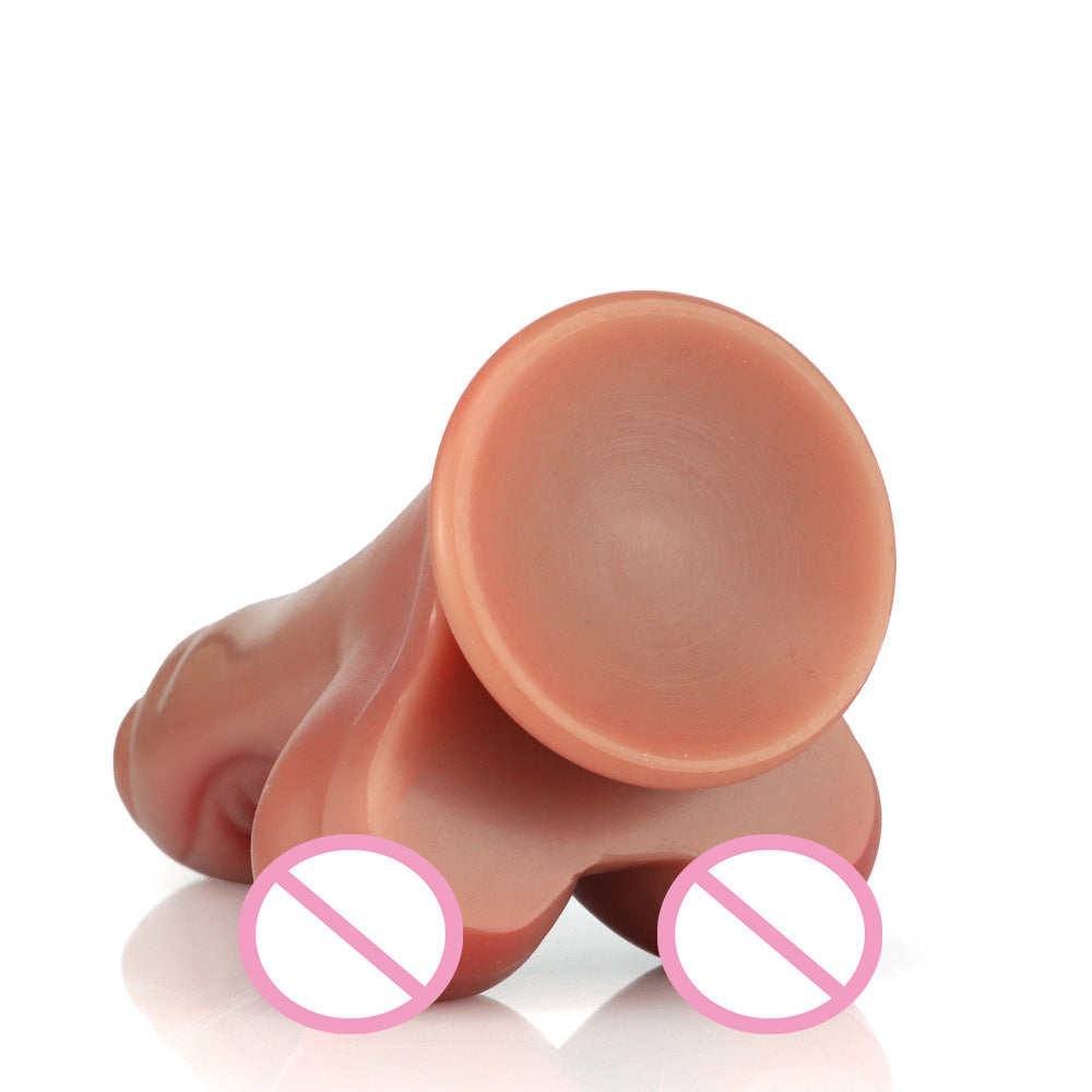 Fantasy Anal Dildo Butt Plug - Exotisches realistisches Mundstück aus Silikon für weibliches Sexspielzeug