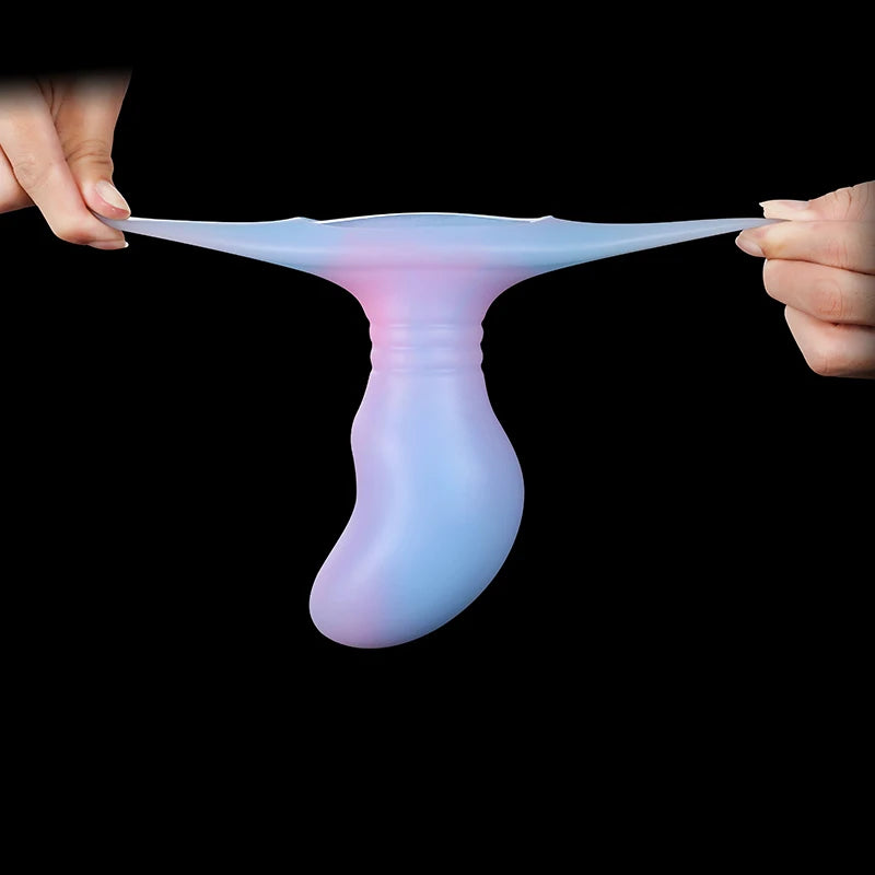 Plug anal lumineux en silicone – Gode anal doux et coloré, jouets sexuels pour femmes et hommes