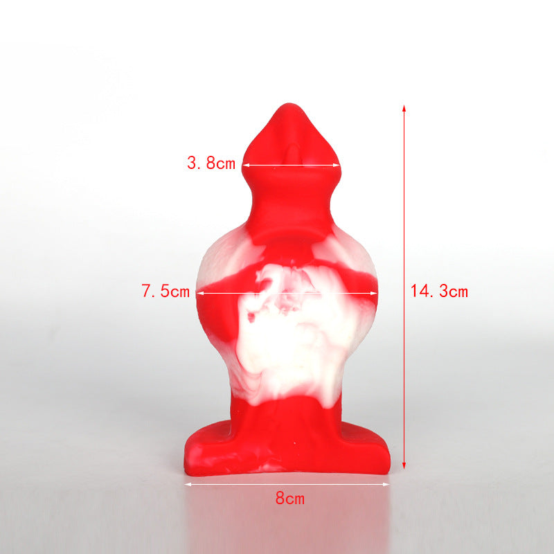 Tibetischer Mastiff Fantasy Dildos Butt Plug - Tierischer Hundedildo mit strukturiertem Vaginal- und Analsexspielzeug