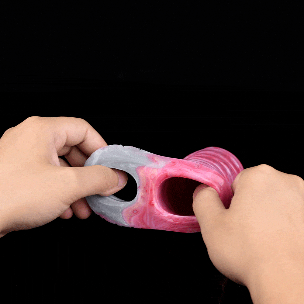 Drachen Penishülle Penisring Sexspielzeug für Männer - Silikon Monsterdildo Penisvergrößerer Sexshop