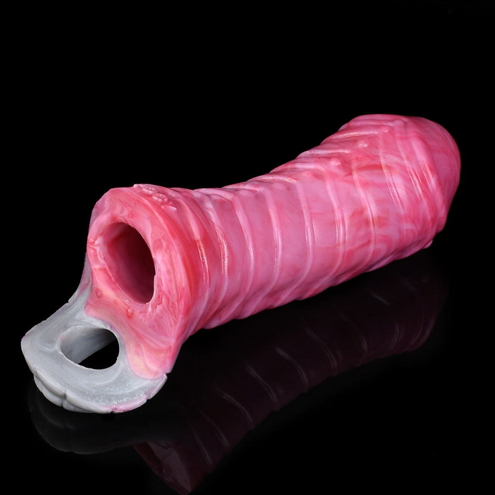 Drachen Penishülle Penisring Sexspielzeug für Männer - Silikon Monsterdildo Penisvergrößerer Sexshop