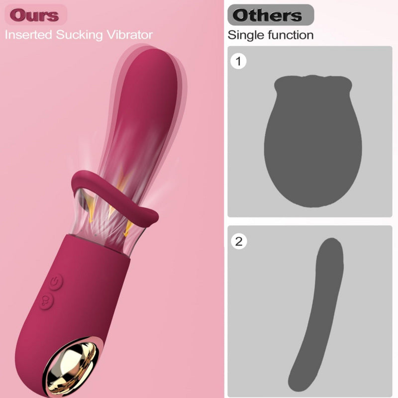 Vibromasseur Big Tongue G Spot - Stimulateur de clitoris à ventouse buccale Jouets sexuels féminins