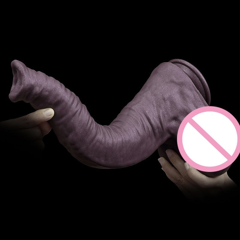 Gode anal en forme de pénis d'éléphant - Jouet sexuel réaliste en silicone pour femme