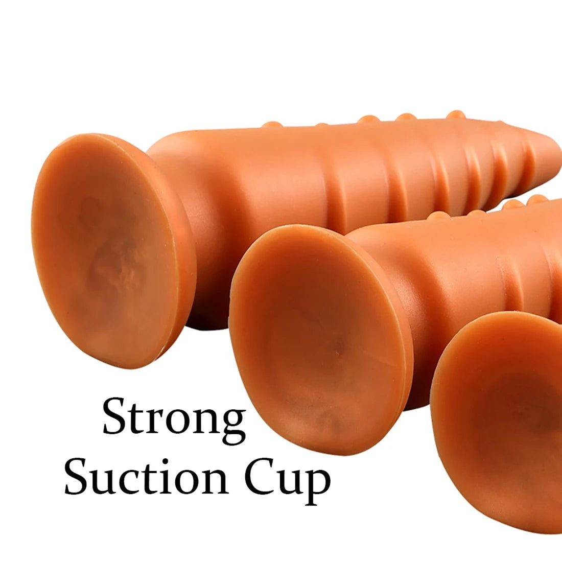 Big Monster Dildo Anal Plug - Realistic Gold Knotted Dildos Silicone Tentacle Anal Toys