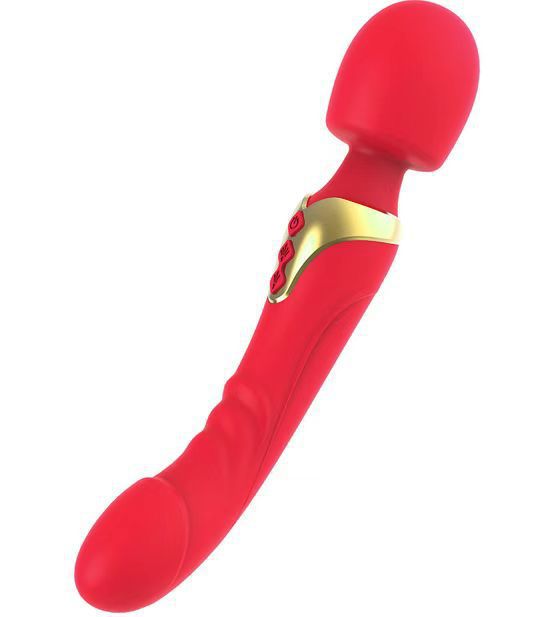 Zauberstab-Nippel-Klitoris-Stimulator – realistischer Dildo, G-Punkt-Vibrator, weibliches Sexspielzeug