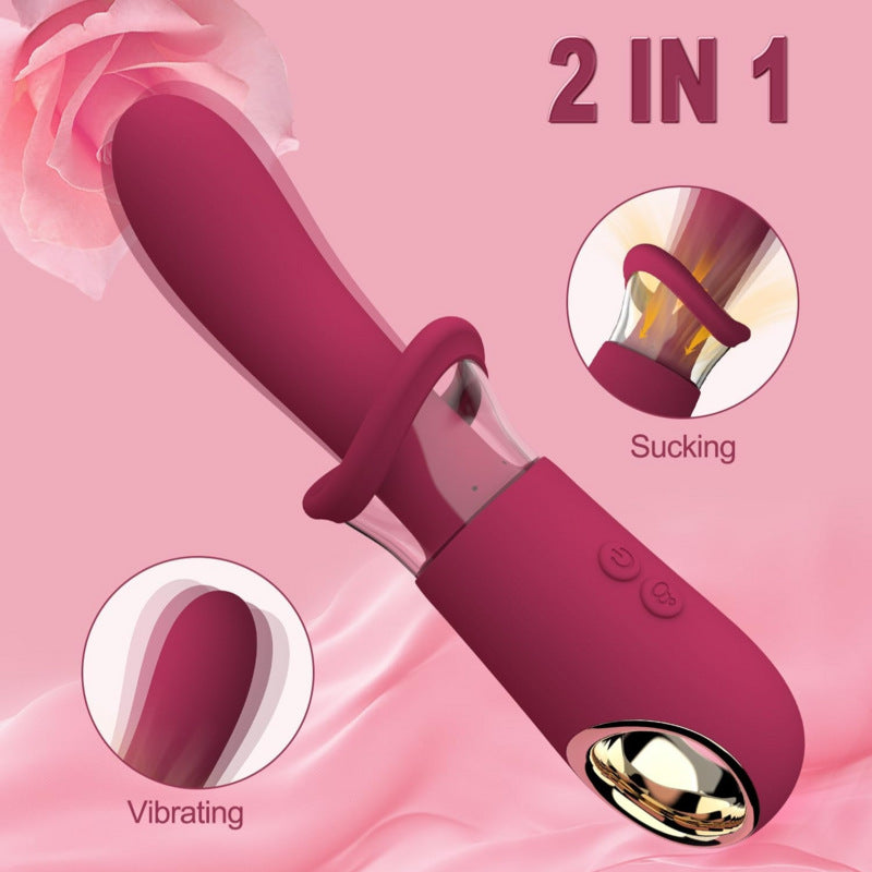 Vibromasseur Big Tongue G Spot - Stimulateur de clitoris à ventouse buccale Jouets sexuels féminins